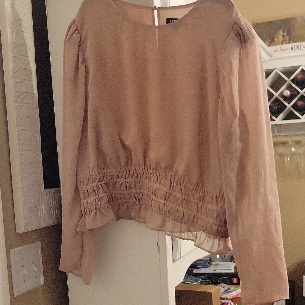 Express Blush Pink Blouse